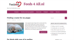 Desktop Screenshot of feeds4all.nl