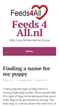 Mobile Screenshot of feeds4all.nl